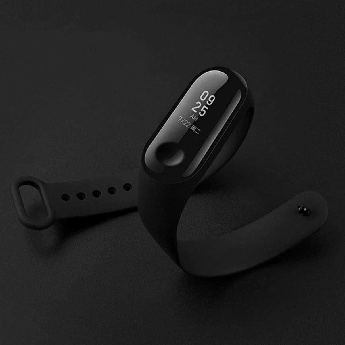 Horlogebandje Geschikt Voor Mi Band 3/4 - Slimme Horlogeband Geschikt Voor Mi Band 3/4 - Zwart 4 Horlogebandje Geschikt Voor Mi Band 3/4 - Slimme Horlogeband Geschikt Voor Mi Band 3/4 - Zwart - Afbeelding 2