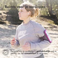 IMoshion Hardloop Telefoonhouder - Hardloopband - Universele Sportarmband - Ruimte Voor Pasje En Sleutel - Van 5 T/m 6,1 Inch - Paars -Merkloos Winkel 1200x1200 5569