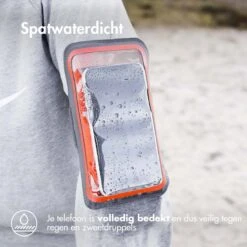 IMoshion Hardloop Telefoonhouder - Hardloopband - Universele Sportarmband - Ruimte Voor Pasje En Sleutel - Van 5 T/m 6,1 Inch - Oranje -Merkloos Winkel 1200x1200 5615