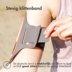 IMoshion Hardloop Telefoonhouder - Hardloopband - Universele Sportarmband - Ruimte Voor Pasje En Sleutel - Van 5 T/m 6,1 Inch - Oranje -Merkloos Winkel 1200x1200 5616