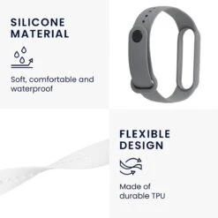 Kwmobile Horlogeband Voor Xiaomi Mi Smart Band 6 / Mi Band 6 / Band 5 - 3x Siliconen Bandje In Zwart / Donkergrijs / Wit - Voor Fitnesstracker 15 Kwmobile Horlogeband Voor Xiaomi Mi Smart Band 6 / Mi Band 6 / Band 5 - 3x Siliconen Bandje In Zwart / Donkergrijs / Wit - Voor Fitnesstracker -Merkloos Winkel 1200x1200 5633