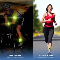 Geel - Sportarmband Reflecterend - Hardloopband Verlichting (licht Reflectie) - Hardloop Verlichting Veiligheidsband - JGR Safety Gear -Merkloos Winkel 1200x1200 5664