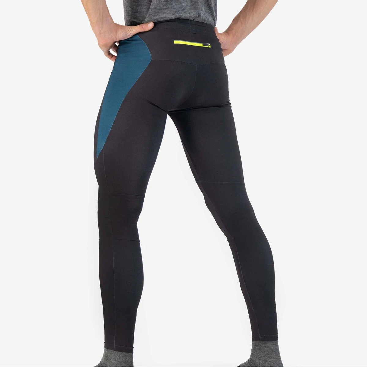 Rogelli Enjoy II - Hardloopbroek - Heren - Maat L - Blauw, Zwart, Fluor-Geel 10 Rogelli Enjoy II - Hardloopbroek - Heren - Maat L - Blauw, Zwart, Fluor-Geel - Afbeelding 8