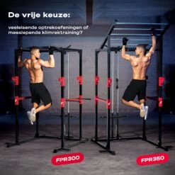 Sportstech Power Rack + Pull-up Bar| Rek Voor Halter Met Gewichten | Home Gym Krachtstation Voor Fitness & Sport Thuis | FPR300 Power Tower -Merkloos Winkel 1200x1200 5789
