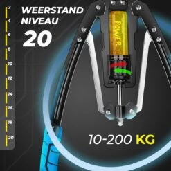 Luxari - Hoogwaardige Armtrainer - Hydraulisch 10-200 Kg En 20 Standen - Borst, Arm En Rug Trainer - Suspension Trainer - Rugtrainer - Biceps - Triceps - Hometrainer - Suspension Trainer - Buigveer Fitness -Merkloos Winkel 1200x1200 5805
