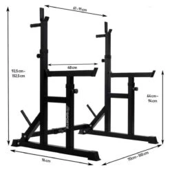 ScSPORTS® Squat Rack - Squat Rek - Verstelbaar - Tot 150 KG Belastbaar - Fitness 16 ScSPORTS® Squat Rack - Squat Rek - Verstelbaar - Tot 150 KG Belastbaar - Fitness -Merkloos Winkel 1200x1200 5853