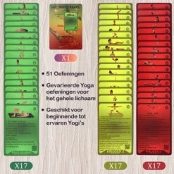 WEBU 51 Bodyweight Kaarten + 55 Dumbbell Workout Kaarten + 51 Yoga Kaarten - Fitness - Yoga - Thuis Sporten - Crossfit - Personal Trainer - Hometrainer | Incl. Gratis Trainingsvideo’s -Merkloos Winkel 1200x1200 5862