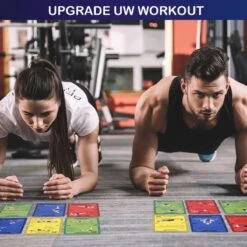 WEBU 51 Bodyweight Kaarten + 55 Dumbbell Workout Kaarten + 51 Yoga Kaarten - Fitness - Yoga - Thuis Sporten - Crossfit - Personal Trainer - Hometrainer | Incl. Gratis Trainingsvideo’s -Merkloos Winkel 1200x1200 5865