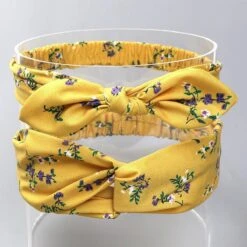 Matching Moeder Dochter Haarbanden (1-5 Jr) - Geel - Baby - Dames - Peuter - Kleuter Haarbandjes -Merkloos Winkel 1200x1200 5950