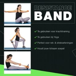 Zoluko Foam Roller Set 4-delig - Incl. Foam Roller, Massage Stick, Massage Bal, Weerstandsband En Opbergtas - Foamroller - Massage Roller - Massage Set - Triggerpoint - Zwart -Merkloos Winkel 1200x1200 604