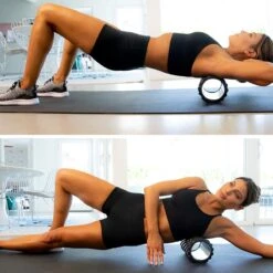 Zoluko Foam Roller Set 4-delig - Incl. Foam Roller, Massage Stick, Massage Bal, Weerstandsband En Opbergtas - Foamroller - Massage Roller - Massage Set - Triggerpoint - Zwart -Merkloos Winkel 1200x1200 605