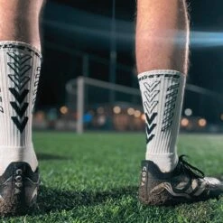 Prostec® Gripsokken - Gripsokken Voetbal - Duo Pack - Wit + Wit - Grip Socks - One Size - Anti Slip - Anti Blaren - Gripsokken Sport - Gripsokken Wit -Merkloos Winkel 1200x1200 6055