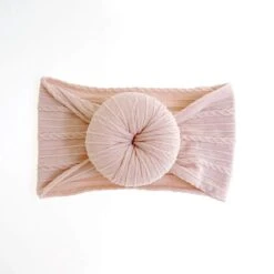 Baby Haarbandjes Met Donut (0-2 Jaar) - Roestbruin Zand Beige -Merkloos Winkel 1200x1200 6078