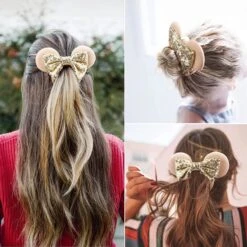 LIXIN Mickey Mouse Diadeem En Scrunchie - Kleur 2 - Haarband Dames - Haar Scrunchies - Meisjes - Tieners - Vrouwen - Volwassenen - Lichtgewicht - Haarelastiek - Haarsieraad - Gekleurde Haarelastiek - Haaraccessoires -Merkloos Winkel 1200x1200 6092