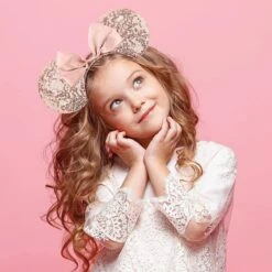 LIXIN Mickey Mouse Diadeem En Scrunchie - Kleur 2 - Haarband Dames - Haar Scrunchies - Meisjes - Tieners - Vrouwen - Volwassenen - Lichtgewicht - Haarelastiek - Haarsieraad - Gekleurde Haarelastiek - Haaraccessoires -Merkloos Winkel 1200x1200 6093