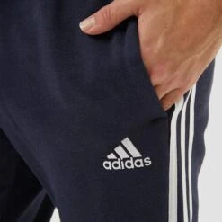 Adidas Performance 3-Stripes Fleece Joggingbroek Blauw Heren - Maat M -Merkloos Winkel 1200x1200 6099