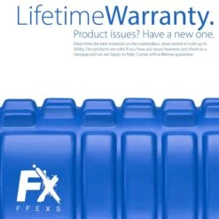 FFEXS Foam Roller - Therapie & Massage Voor Rug Benen Kuiten Billen Dijen - Perfecte Zelfmassage Voor Sport Fitness Hardlopen - 34cm X 14cm Blauw -Merkloos Winkel 1200x1200 615