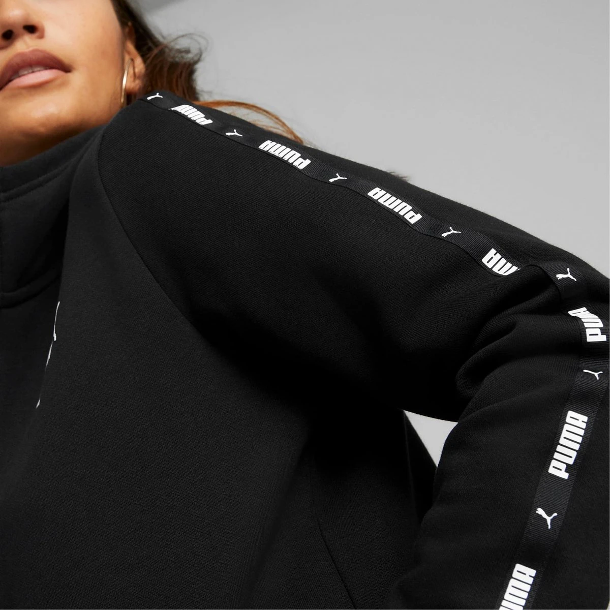 PUMA Puma Power Tape Full-Zip Dames Hoodie - Maat M 11 PUMA Puma Power Tape Full-Zip Dames Hoodie - Maat M - Afbeelding 9