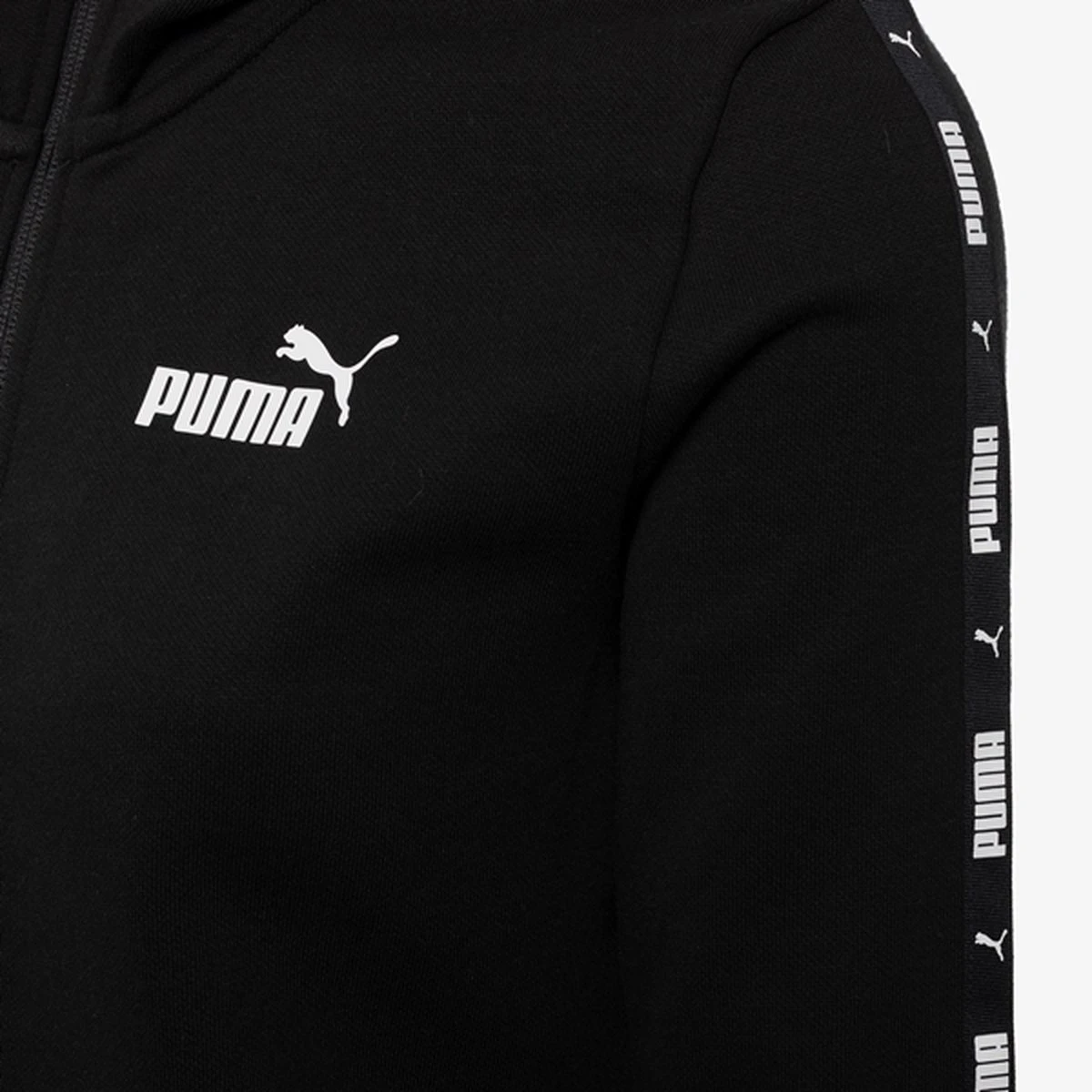 PUMA Puma Power Tape Full-Zip Dames Hoodie - Maat M 14 PUMA Puma Power Tape Full-Zip Dames Hoodie - Maat M - Afbeelding 12