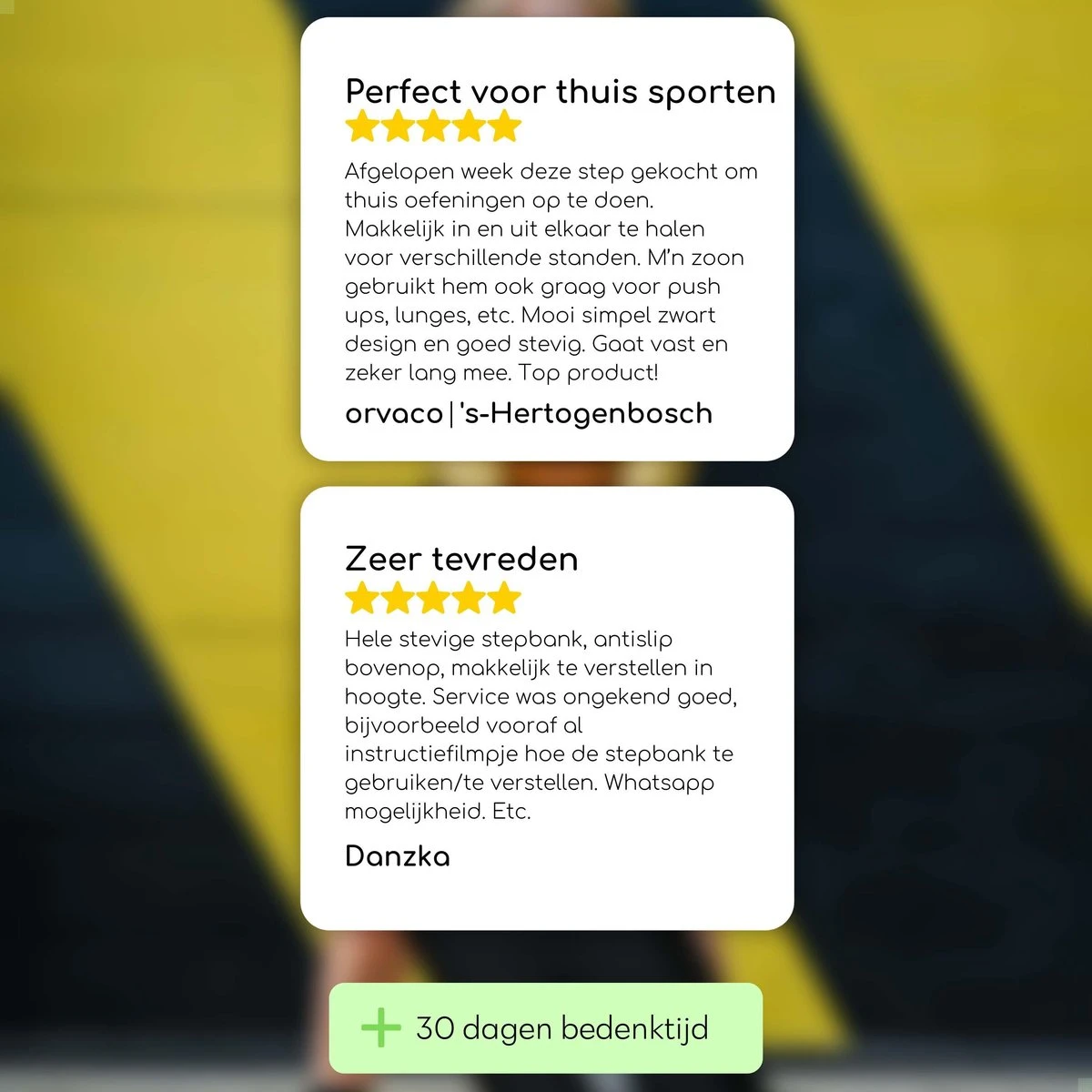 W.O.D Fitness Step Pro - Aerobic Step Bankje - Antislip Oppervlak - Verstelbaar In 3 Hoogtes - Zwart 11 W.O.D Fitness Step Pro - Aerobic Step Bankje - Antislip Oppervlak - Verstelbaar In 3 Hoogtes - Zwart - Afbeelding 9