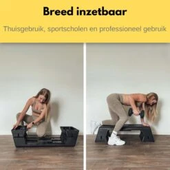 W.O.D Fitness Step Pro XL - Aerobic Step Bankje - Antislip Oppervlak - Verstelbaar In 3 Hoogtes - Zwart -Merkloos Winkel 1200x1200 6217