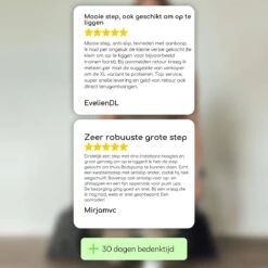 W.O.D Fitness Step Pro XL - Aerobic Step Bankje - Antislip Oppervlak - Verstelbaar In 3 Hoogtes - Zwart -Merkloos Winkel 1200x1200 6221