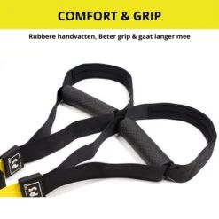 W&Z® TRX Suspension Trainer Pro - Thuis Sporten - Complete TRX Training Set - Zwart/Geel -Merkloos Winkel 1200x1200 6224