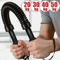 Merkloos Armtrainer, Buigveer, 30 Kg, Arm-en Borsttrainer