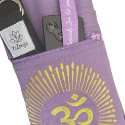 YoZenga Yogatas | Ohm Lovely Lilac Met Trekkoord | Sporttas | Yoga Koker Tas -Merkloos Winkel 1200x1200 6328