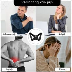 Rugbrace - Rug Corrector - Postuur Corrector - Houding Corrector - Houding Correctie - Vrouw En Man - DOUBLE -Merkloos Winkel 1200x1200 6455