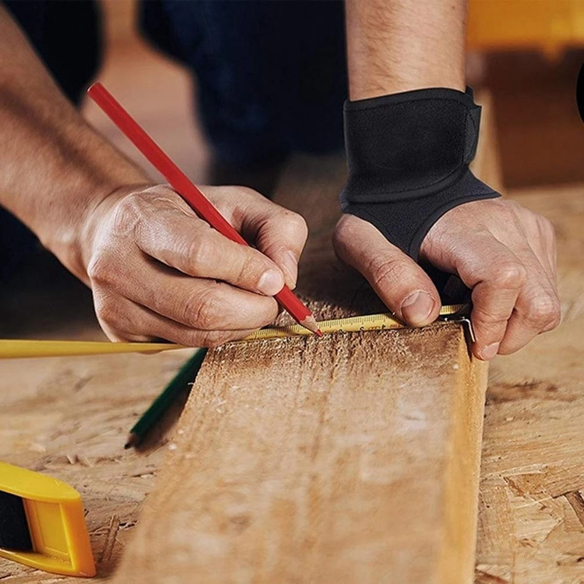 Polssteun Brace - Carpaal Tunnel Syndroom - Ergonomisch Bewezen Polsstabilisator - Polsbrace - Ondersteuning Polsgewricht 4 Polssteun Brace - Carpaal Tunnel Syndroom - Ergonomisch Bewezen Polsstabilisator - Polsbrace - Ondersteuning Polsgewricht - Afbeelding 2