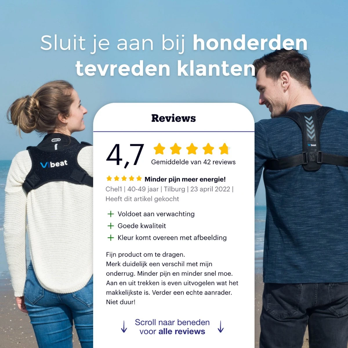 Postuur Corrector - Houding Rug Corrector Tegen Rugklachten – Verstelbare Rugband - Houding Correctie - Rugbrace Voor Bovenlichaam - Incl. Okselpads - Unisex - Model Slim - Incl. E-book 10 Postuur Corrector - Houding Rug Corrector Tegen Rugklachten – Verstelbare Rugband - Houding Correctie - Rugbrace Voor Bovenlichaam - Incl. Okselpads - Unisex - Model Slim - Incl. E-book - Afbeelding 8