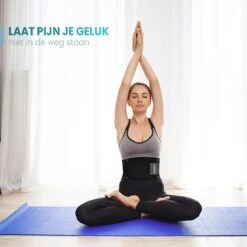 MR. PANACHE™ Premium Rugbrace Onderrug - L - Met Extra Lumbale Ondersteuning - Rug Corrector - Houding Correctie - Rugband - Onderrug Brace - Rugsteun -Merkloos Winkel 1200x1200 6594