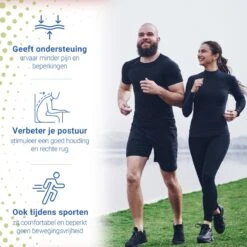 ANATURES Rugbrace Houding Corrector - Postuur Correctie Voor Man En Vrouw - Rug En Schouder Stretcher - Verstelbare Rugband - Schouderbrace Extra Lange Banden -Merkloos Winkel 1200x1200 6603