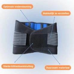 Ikigai® Rugbrace Onderrug - Rugband Met Baleinen - Rug Brace Voor Lage Rugpijn - Rug Corrector Voor Houding Correctie - Rugbandage Ondersteuning Band - Geschikt Voor Man En Vrouw - Alle Maten Beschikbaar -Merkloos Winkel 1200x1200 6608