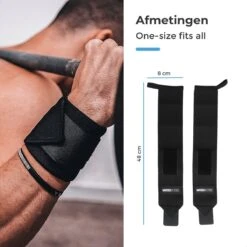 WODster Wrist Wraps – Fitness + Crossfit + Krachttraining Polsbandjes – Wrist Straps – Polsbrace – Heren & Dames -Merkloos Winkel 1200x1200 6617
