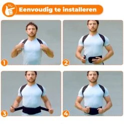 Luxegoed ®Rug- Schouders & Nek Verbeterd | Postuur Corrector | Rug Corrector | Posture Corrector | Rug Brace| Man | Vrouw | Verstelbaar | Unisex | L -Merkloos Winkel 1200x1200 6654