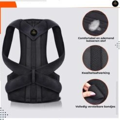 Luxegoed ®Rug- Schouders & Nek | Postuur Corrector | Rug Corrector | Posture Corrector | Verstelbaar | Unisex | XL -Merkloos Winkel 1200x1200 6707