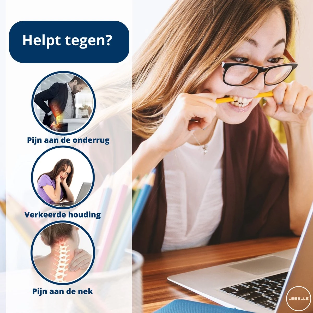 LEBELLE® Postuur Corrector Groen - Comfortabele Medische Verstelbare Houding Corrector - Houding Correctie - Rugcorrector - Boven Rugbrace - Schouderband - Schouderbrace - Schouders - Rug - Unisex - Onesize + E-Book 12 LEBELLE® Postuur Corrector Groen - Comfortabele Medische Verstelbare Houding Corrector - Houding Correctie - Rugcorrector - Boven Rugbrace - Schouderband - Schouderbrace - Schouders - Rug - Unisex - Onesize + E-Book - Afbeelding 10