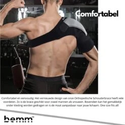 Schouderbrace - Verstelbaar - Unisex - Orthopedische Schouderbrace -Merkloos Winkel 1200x1200 6746