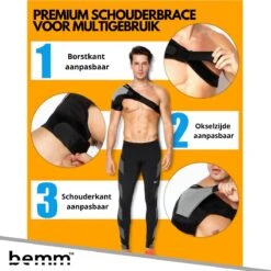 Schouderbrace - Verstelbaar - Unisex - Orthopedische Schouderbrace -Merkloos Winkel 1200x1200 6748