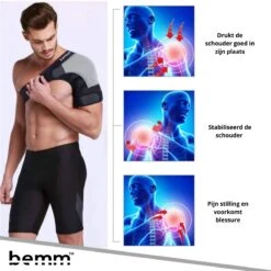 Schouderbrace - Verstelbaar - Unisex - Orthopedische Schouderbrace -Merkloos Winkel 1200x1200 6751