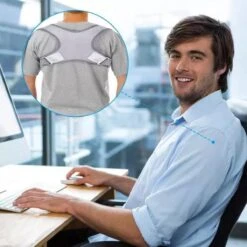 LOUZIR Houding Correctie Brace - Rug & Schouder - One Size -Merkloos Winkel 1200x1200 6806