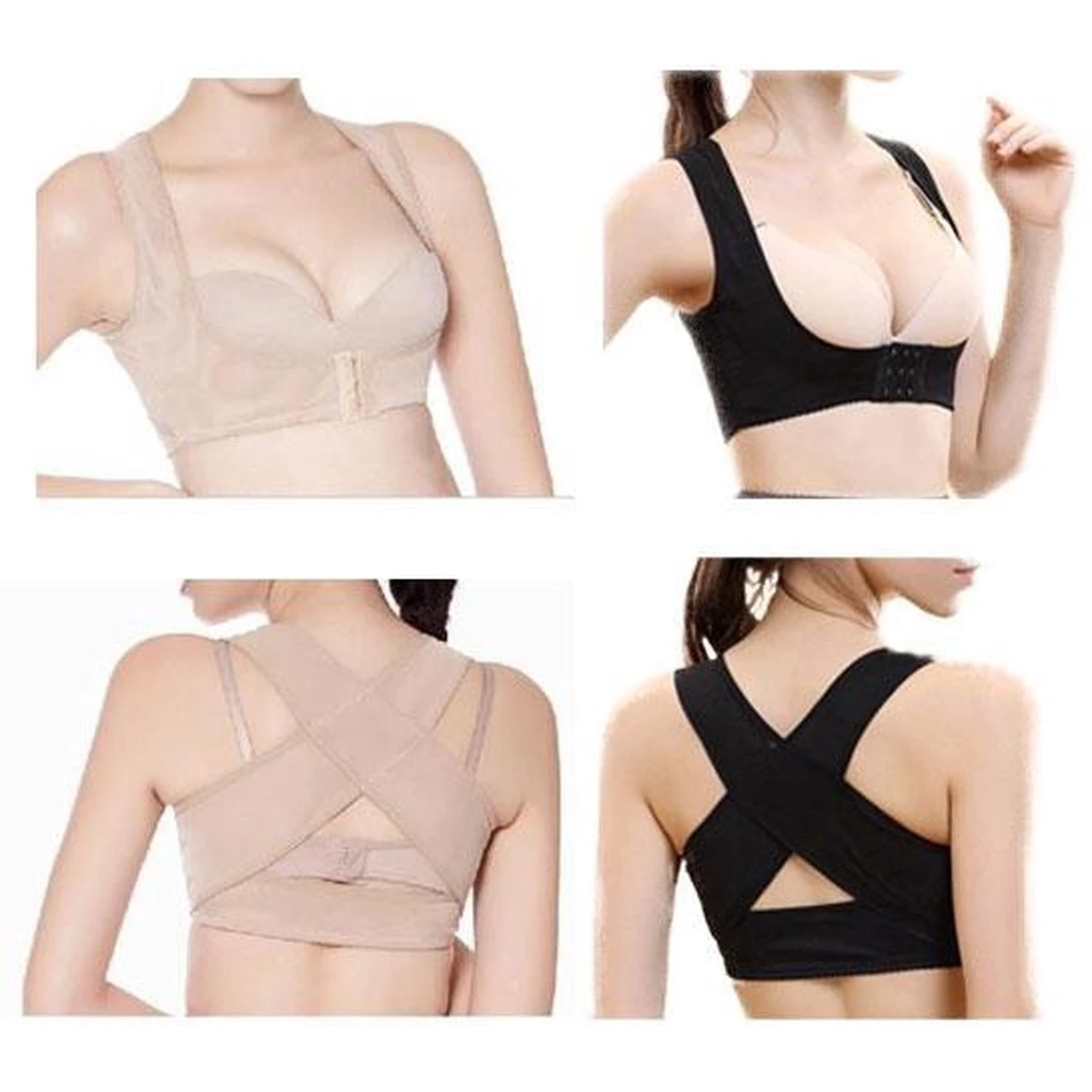 Dames Rugband - Rugbrace - Maat XL - Beige 5 Dames Rugband - Rugbrace - Maat XL - Beige - Afbeelding 3