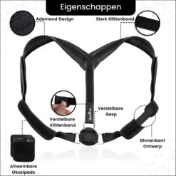 Houding Corrector - Postuur Corrector - Rug Corrector - Rugbrace - Rugband - Vrouw En Man - SLIM -Merkloos Winkel 1200x1200 6838