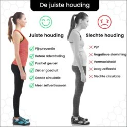 Houding Corrector - Postuur Corrector - Rug Corrector - Rugbrace - Rugband - Vrouw En Man - SLIM -Merkloos Winkel 1200x1200 6844