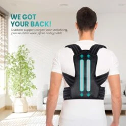 MR. PANACHE XL Premium Postuur Corrector - Inclusief Weerstandsband - Houding Correctie - Rugbrace - Posture Corrector - Rug Corrector - Schouder Brace - Rugband - One Size 17 MR. PANACHE XL Premium Postuur Corrector - Inclusief Weerstandsband - Houding Correctie - Rugbrace - Posture Corrector - Rug Corrector - Schouder Brace - Rugband - One Size -Merkloos Winkel 1200x1200 6886