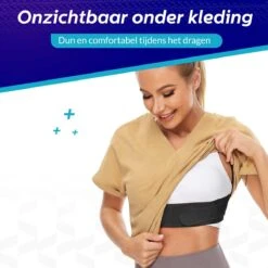 Premium Rugbrace Tegen Aanhoudende Schouder En Rug Pijn - Houding Corrector Man & Vrouw - Postuur Correctie Rugbraces | Vitalic -Merkloos Winkel 1200x1200 6908