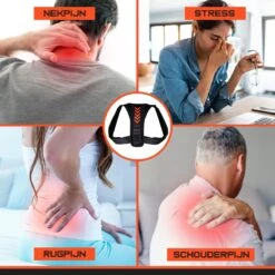 MEDISCHE VERSTELBARE RUG HOUDING CORRECTOR - Correctie Voor Rug, Schouders & Nek - Verstelbaar - Unisex -Merkloos Winkel 1200x1200 6934