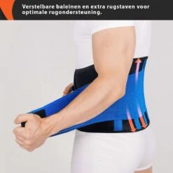 NAZROM® Rugbrace - Rugband Voor Onderrug - Rug & Houding Corrector Voor Onmiddellijke Rugondersteuning, Pijnverlichting En Draagcomfort - Postuur Corrector - XXL -Merkloos Winkel 1200x1200 6935
